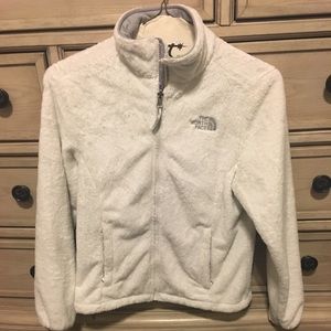 North Face white jacket